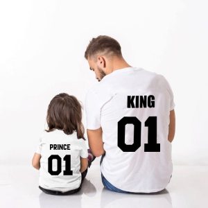 T Shirt Pere Fils King Prince