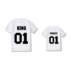 T Shirt Pere Fils King Prince 4