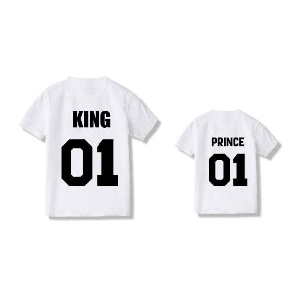 T Shirt Pere Fils King Prince