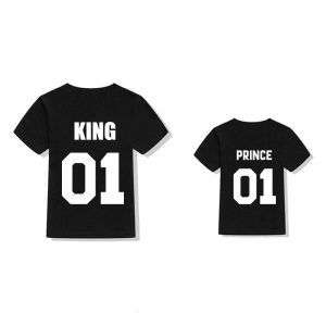 T Shirt Pere Fils King Prince 5