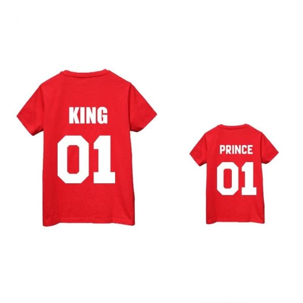 T Shirt Pere Fils King Prince