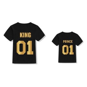 T Shirt Pere Fils King Prince 7