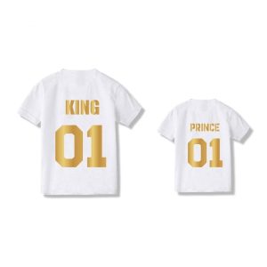 T Shirt Pere Fils King Prince 8