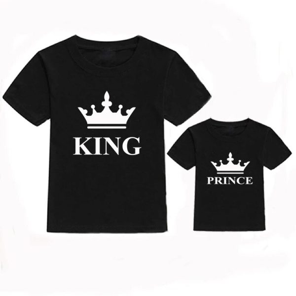 T Shirt Pere Fils King et Prince