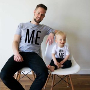 T Shirt Pere Fils Me Mini Me