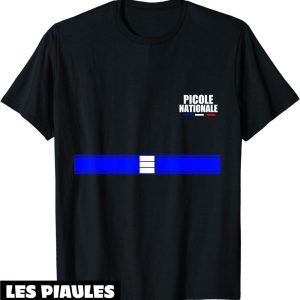 T-Shirt Picole Nationale Capitaine Avant Dos Apero Drole