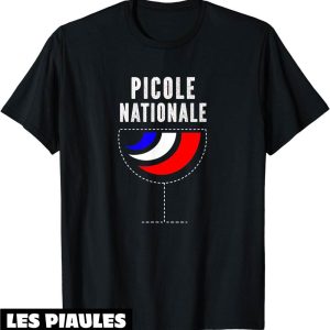 T-Shirt Picole Nationale Jeux De Mots Apero Alcool