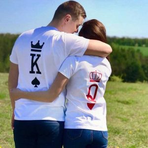 T Shirt Pour Couple King Queen T Shirt Pour Couple King Queen