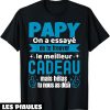 T-Shirt Pour Papy Cadeau Grand Pere Personnalise Anniversaire
