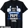 T-Shirt Pour Papy Papi Papy Grand-Pere Petits-Enfants Cadeau