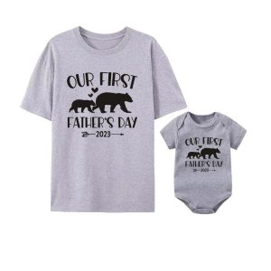 T Shirt Pere Fils Premiere Fete des Peres 2 T Shirt Pre Fils Premiere Fete des Peres 3