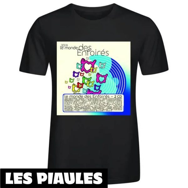 T-Shirt Resto Du Ceur 2024 Le Monde Des Enfoires