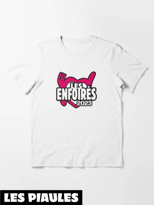 T-Shirt Resto Du Ceur 2024 Les Enfoires 2023