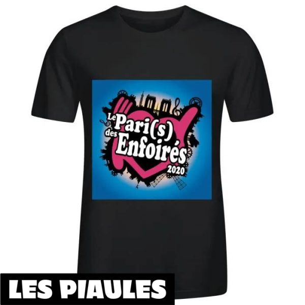 T-Shirt Resto Du Ceur 2024 Paris Des Enfoires Les Enfoires