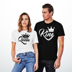 T Shirt Roi Et Reine 1