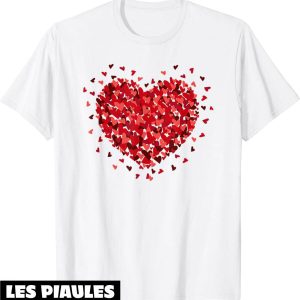 T-Shirt Saint Valentin Pour Femmes Hauts Mignons