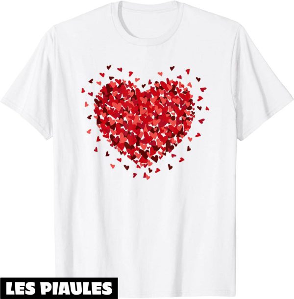 T-Shirt Saint Valentin Pour Femmes Hauts Mignons