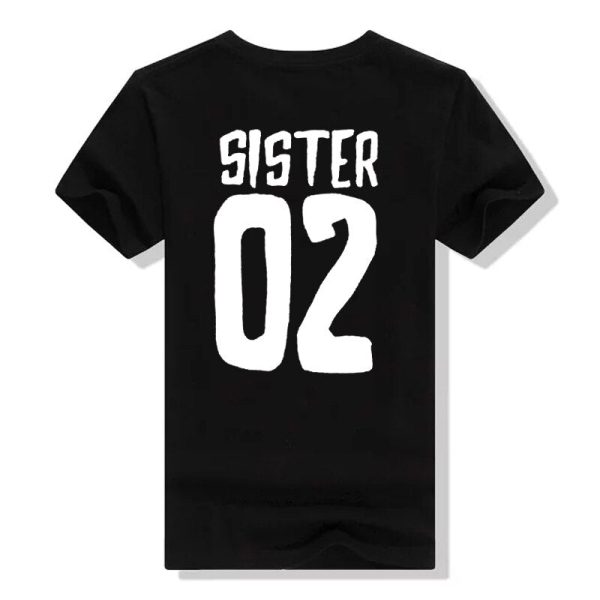 T-Shirt Sister 01 Sister 02 Amies
