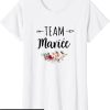 T-Shirt Team De La Marie Evjf Femme Future Mariee Equipe