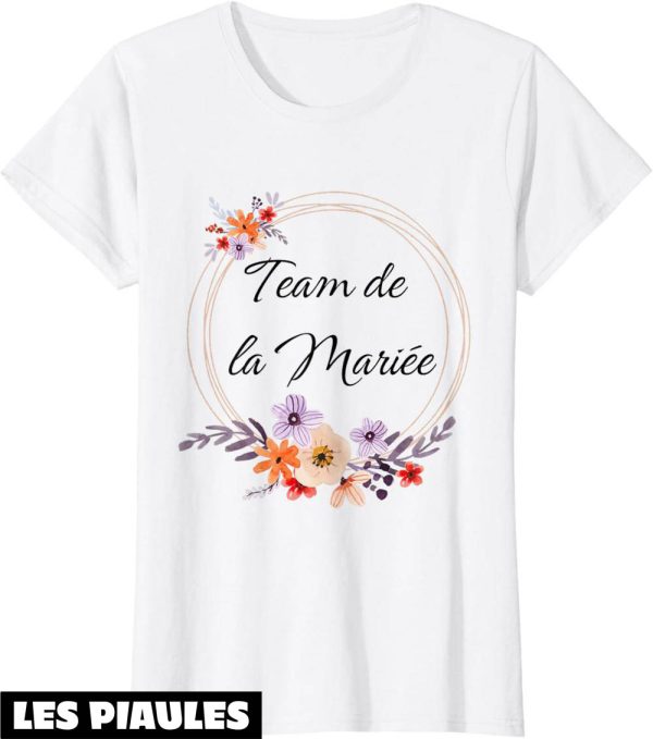 T-Shirt Team De La Marie Femme Evjf Team Bride Lot