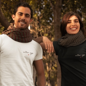 T shirt Couple Alter Ego Cadeau assortis Assortis Moi 1