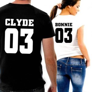 T shirt Couple Bonnie and Clyde 4 T shirt Couple Bonnie and Clyde 4
