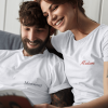 T-shirt Couple – Madame Monsieur l’amour Partage- Assortis Moi