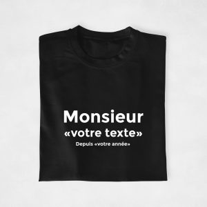 T shirt Couple Personnalisable Affichez Votre Amour Assortis Moi 1