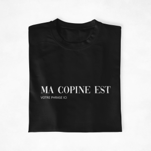 T shirt Couple Personnalisable Cadeau Parfait pour les amoureux 2