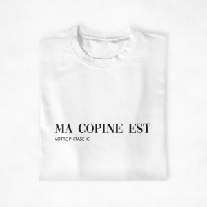 T shirt Couple Personnalisable Cadeau Parfait pour les amoureux 4