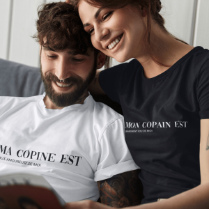 T shirt Couple Personnalisable Cadeau Parfait pour les amoureux 6