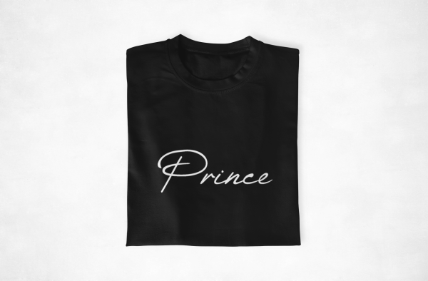 T-shirt Couple Prince et Princesse – Cadeau Romantique Parfait  Assortis Moi