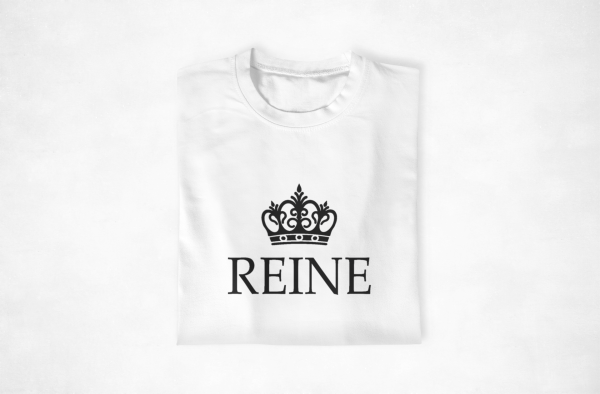 T-shirt Couple Roi & Reine – Ideal pour les Occasions Romantiques