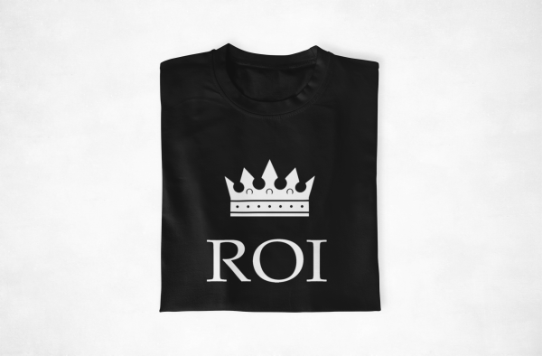 T-shirt Couple Roi & Reine – Ideal pour les Occasions Romantiques