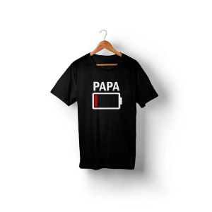 T shirt Famille Batterie vide Batterie pleine 3