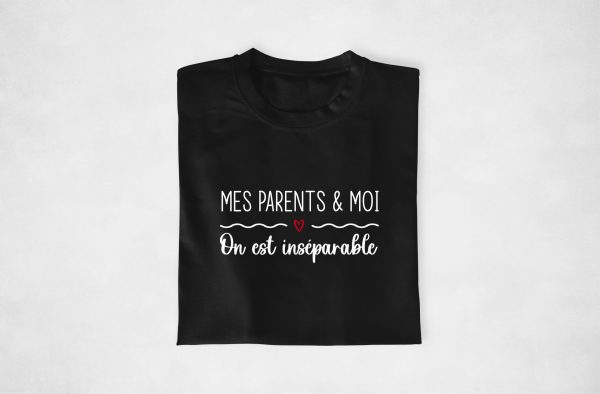 T-shirt Famille Inseparable