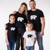 T-shirt Famille Ours
