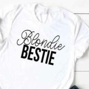 T-shirt Femme Blonde Brune BFF 2 T shirt Femme Blonde Brune BFF 3