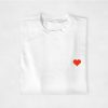 T-shirt Maman Enfants Coeur rouge