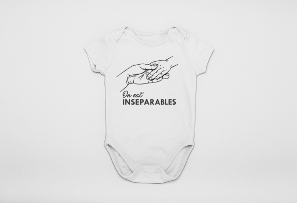 T-shirt Maman Enfants Inseparables