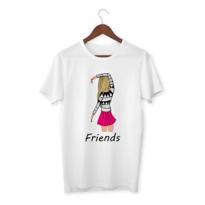 T-shirt Meilleure Amie Couleur