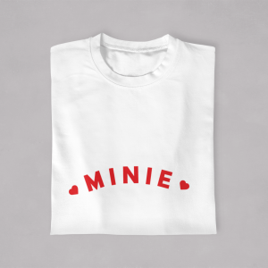 T-shirt Mere Fille Minie Coeur 3 T shirt Mere Fille Minie Coeur 4