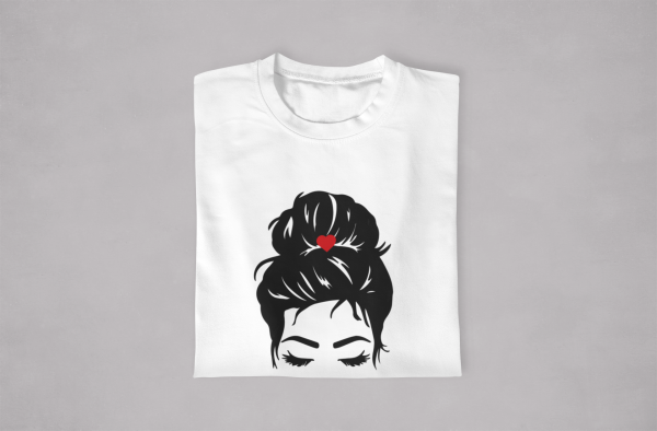 T-shirt Mere fille Silhouette