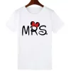 T-shirt Mr Et Mrs Assorti pour Couple