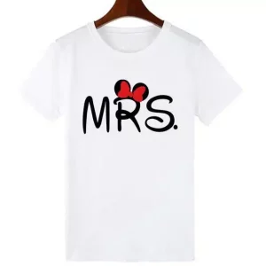 T-shirt Mr Et Mrs Assorti pour Couple T-shirt Mr Et Mrs Assorti pour Couple