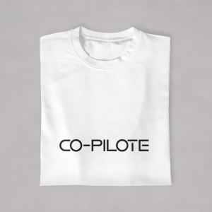 T shirt Papa Enfants Pilote Co pilote 6