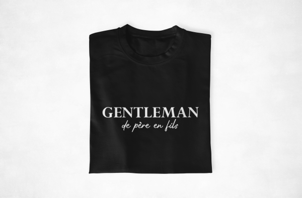 T-shirt Pere Fils Gentleman de Pere en Fils