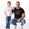 T-shirt Pere Fils Grand Bonhomme &amp Petit Bonhomme