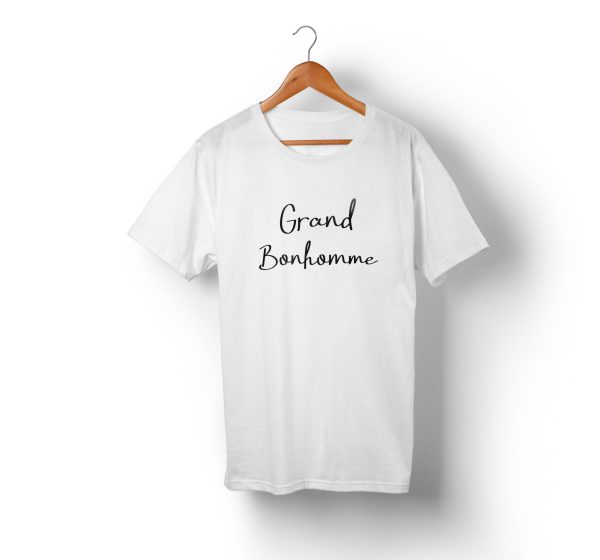 T-shirt Pere Fils Grand Bonhomme &amp Petit Bonhomme