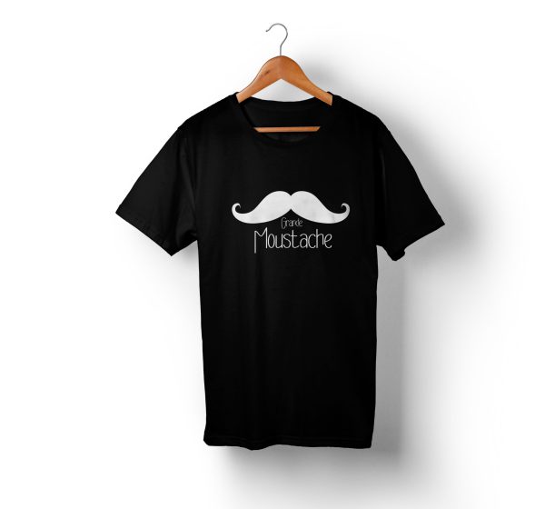 T-shirt Pere Fils Moustache